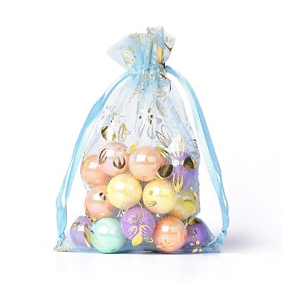 Organza Drawstring Jewelry Pouches OP-I001-A01-1