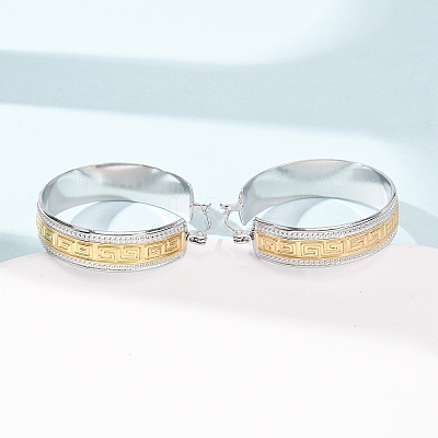 304 Stainless Steel Hoop Earrings for Women SA-CBA4160-24GP-1