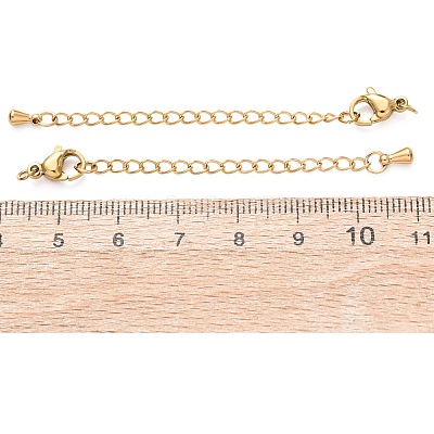 304 Stainless Steel Curb Chain Extender STAS-G383-06G-1