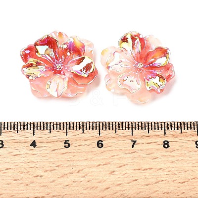 Luminous Resin Cabochons RESI-E033-02H-1