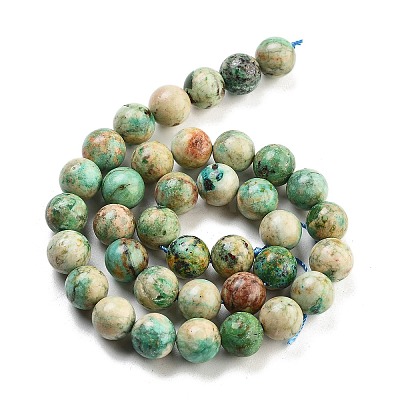 Natural Peruvian Turquoise(Jasper) Beads Strands G-Z062-A01-03-1