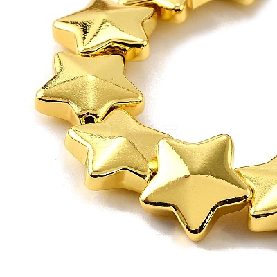 Electroplate Glass Beads Strands EGLA-V001-03C-1