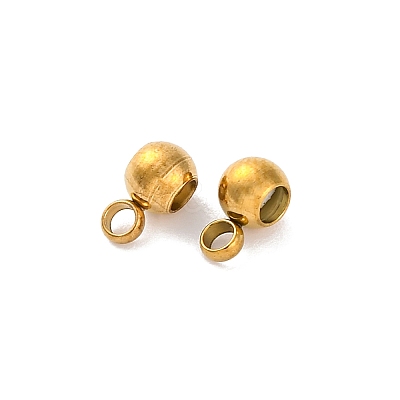 Ion Plating(IP) 202 Stainless Steel Beads STAS-S151-02G-D-1