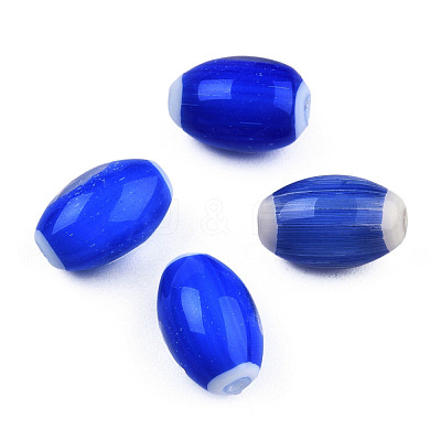 Handmade Lampwork Beads Strands LAMP-N023-004-02-1