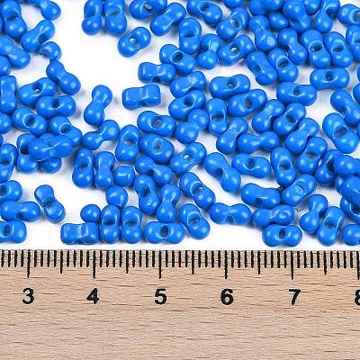 Baking Paint Glass Seed Beads SEED-K010-A15-1