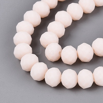 Glass Beads Strands EGLA-A034-P8mm-MD17-A-1