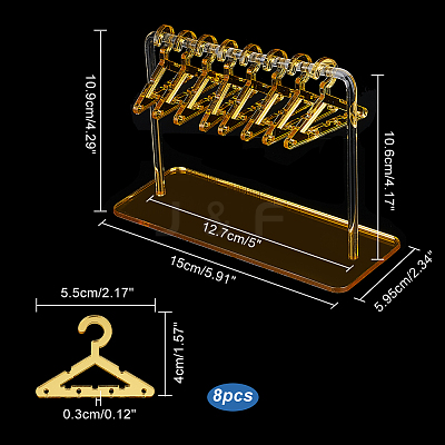 1 Set Acrylic Earring Display Stands EDIS-PH0001-36C-1