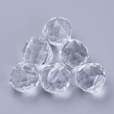 Transparent Acrylic Pendants TACR-Q261-A-V01-1