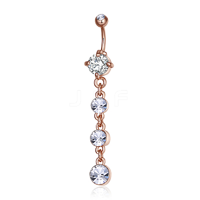 Brass Piercing Jewelry AJEW-EE0006-79RG-1