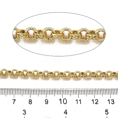Brass Textured Rolo Chains CHC-C014-27G-1