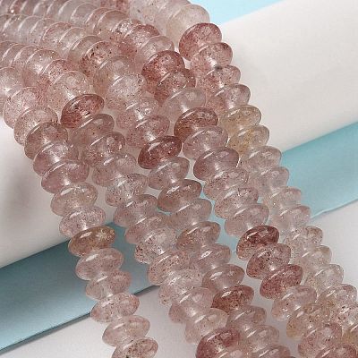 Natural Strawberry Quartz Beads Strands G-Z030-A17-01-1