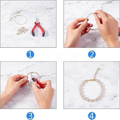 304 Stainless Steel Beads STAS-UN0005-06G-1