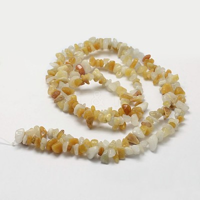 Natural Topaz Jade Beads Strands X-G-F328-16-1