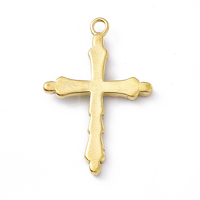 PVD Vacuum Plating 201 Stainless Steel Enamel Pendants STAS-J401-VC998-1