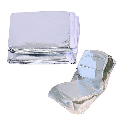 Aluminum Foil Chair Cover AJEW-WH0270-389-1