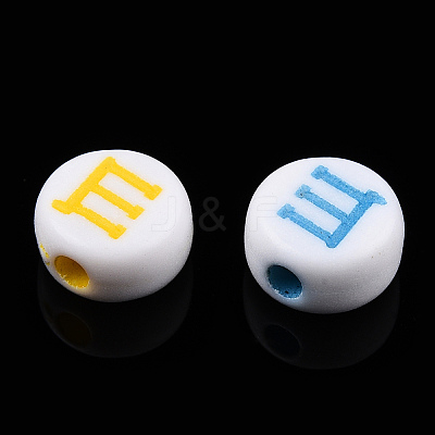 Craft Style Acrylic Beads MACR-N017-02-1