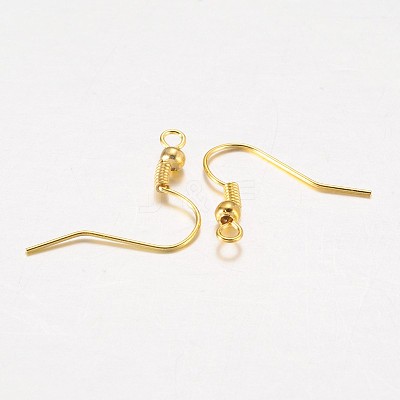 Iron Earring Hooks E135-G-1