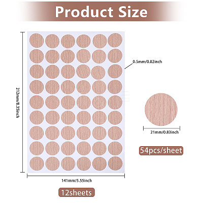 PVC Waterproof Stickers STIC-WH0003-24-1