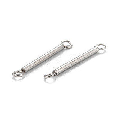 Tarnish Resistant 304 Stainless Steel Link Connectors STAS-Z034-15B-P-1