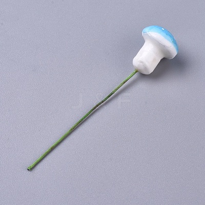 Artificial Plant Foam Colored Mushrooms AJEW-WH0109-85B-1
