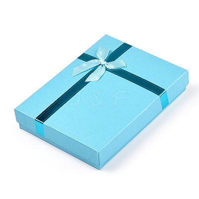 Cardboard Jewelry Necklace Boxes CBOX-T006-04C-1