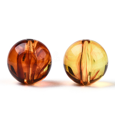 Transparent Acrylic Beads TACR-N018-03D-1