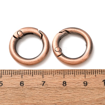 Alloy Spring Gate Rings X-PALLOY-H245-R-1