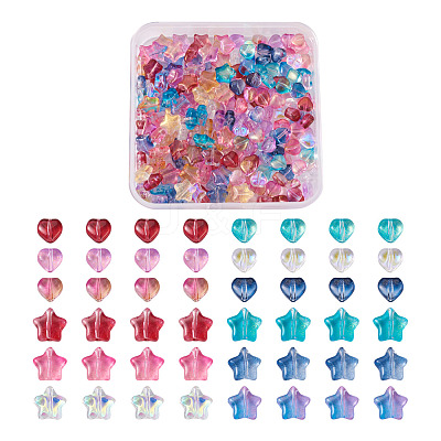 Electroplate Glass Beads EGLA-CD0001-01-1