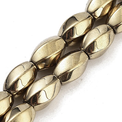 Synthetic Magnetic Hematite Beads Strands G-P545-G01-01C-1
