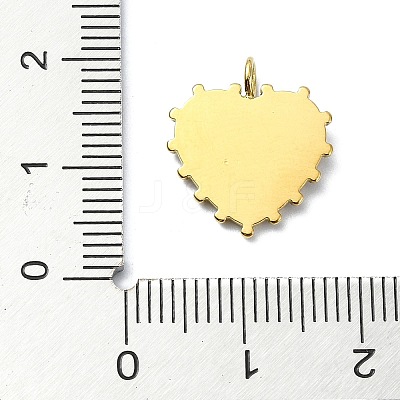 Ion Plating(IP) 304 Stainless Steel Pendants STAS-B058-31C-1