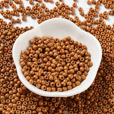 Baking Paint Glass Seed Beads SEED-H002-I-A514-1