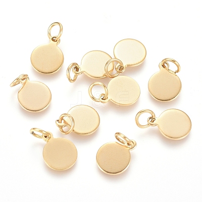 Ion Plating(IP) 304 Stainless Steel Charms STAS-I124-02B-G-1