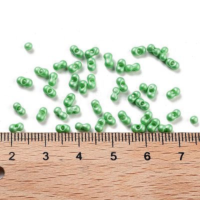 Opaque Colours Glass Seed Beads SEED-A033-06O-1