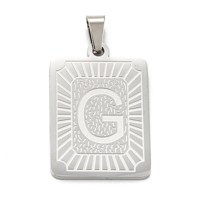 Non-Tarnish 304 Stainless Steel Pendants STAS-K216-48G-P-1