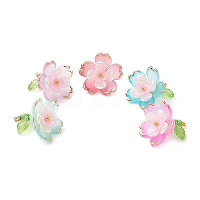 Transparent Acrylic Pendants PALLOY-MZ00822-1