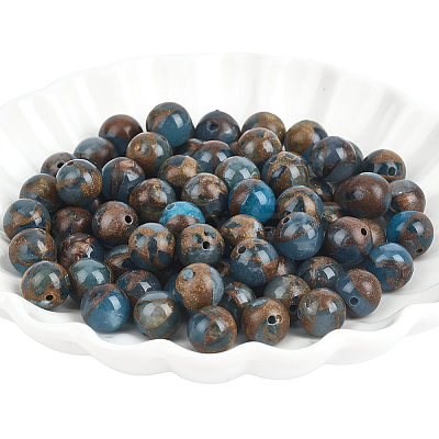 80Pcs Natural Chalcedony Beads Strands G-PA0002-36A-1