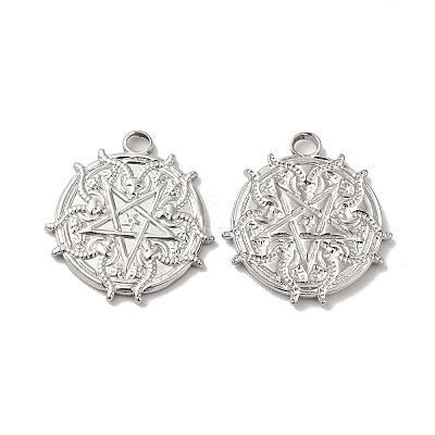 Non-Tarnish 304 Stainless Steel Pendant LS-STAS-H212-25P-1