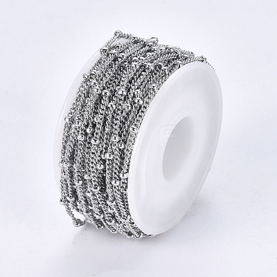 Tarnish Resistant 304 Stainless Steel Twisted Chains Curb Chain CHS-K008-11B-1