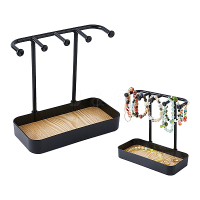 Plastic Earring Display Stands EDIS-WH0016-063A-1
