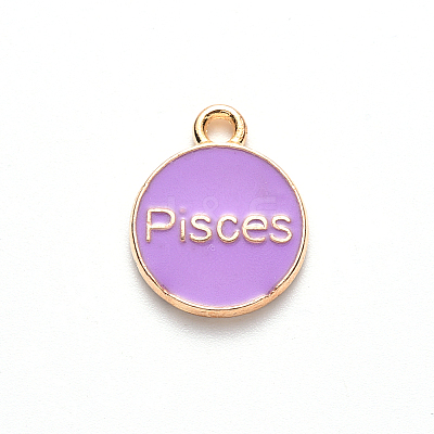 Alloy Enamel Pendants LS-ENAM-S124-01B-01H-1