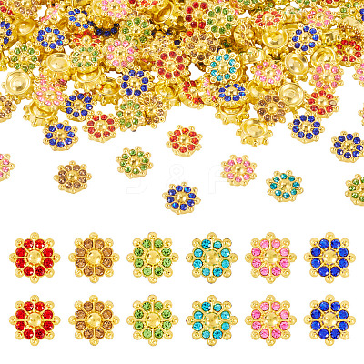 200Pcs Alloy Rhinestone Cabochons FIND-TA0008-43-1