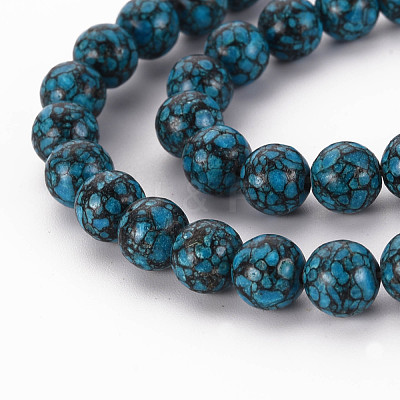 Natural Jasper Beads Strands G-T132-034A-1
