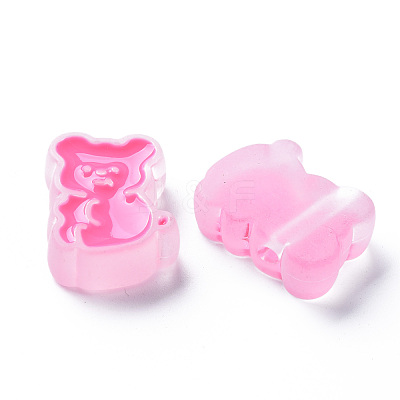 Transparent Acrylic Beads MACR-S374-07B-06-1