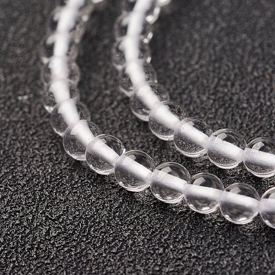 Natural Quartz Crystal Beads Strands X-G-G680-52-1