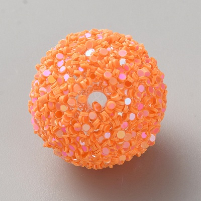 Opaque Acrylic Glitter Beads LS-FIND-CJC0010-111A-05-1