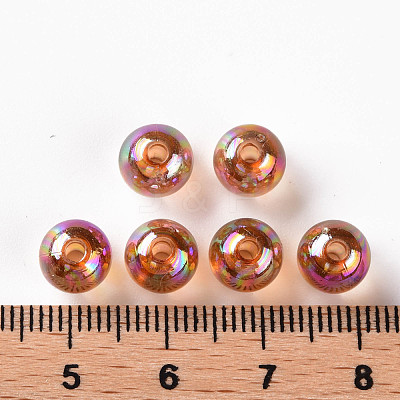 Transparent Acrylic Beads MACR-S370-B8mm-761-1
