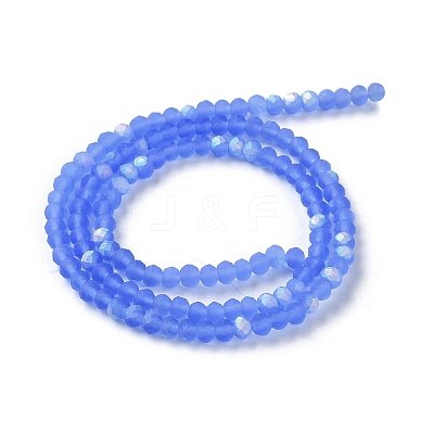 Imitation Jade Glass Beads Strands EGLA-YW0003-19B-11-1