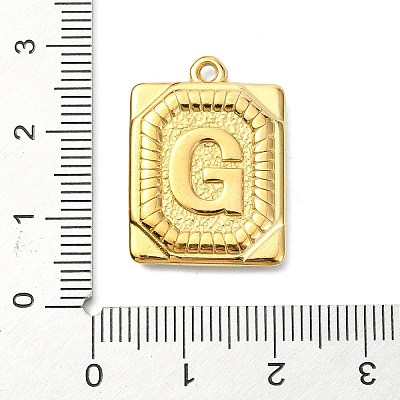 Ion Plating(IP) 304 Stainless Steel Pendants STAS-U033-01G-G-1
