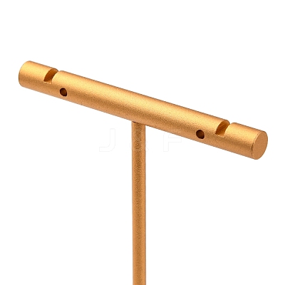 1-Tier Brass Bar Earring Organizer Display Racks ODIS-B002-03A-1