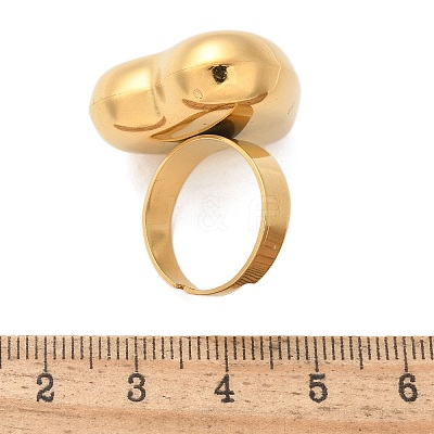 304 Stainless Steel Adjustable Rings LS-RJEW-M067-01G-1